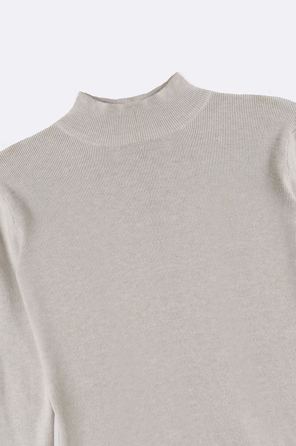 LUXURY HIGH CREW SWEATER - Image 7