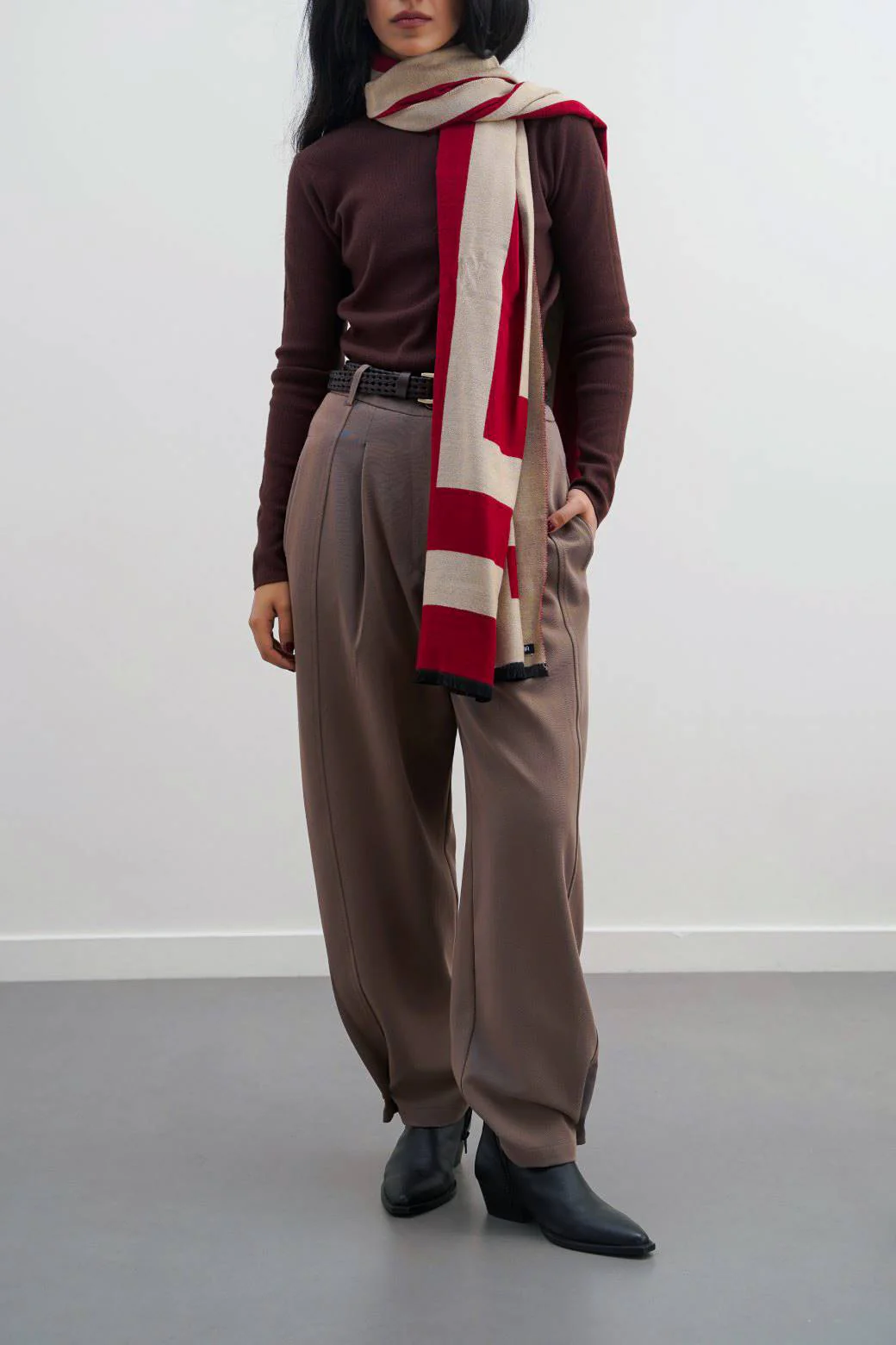 LUXURY HIGH CREW SWEATER - Image 5