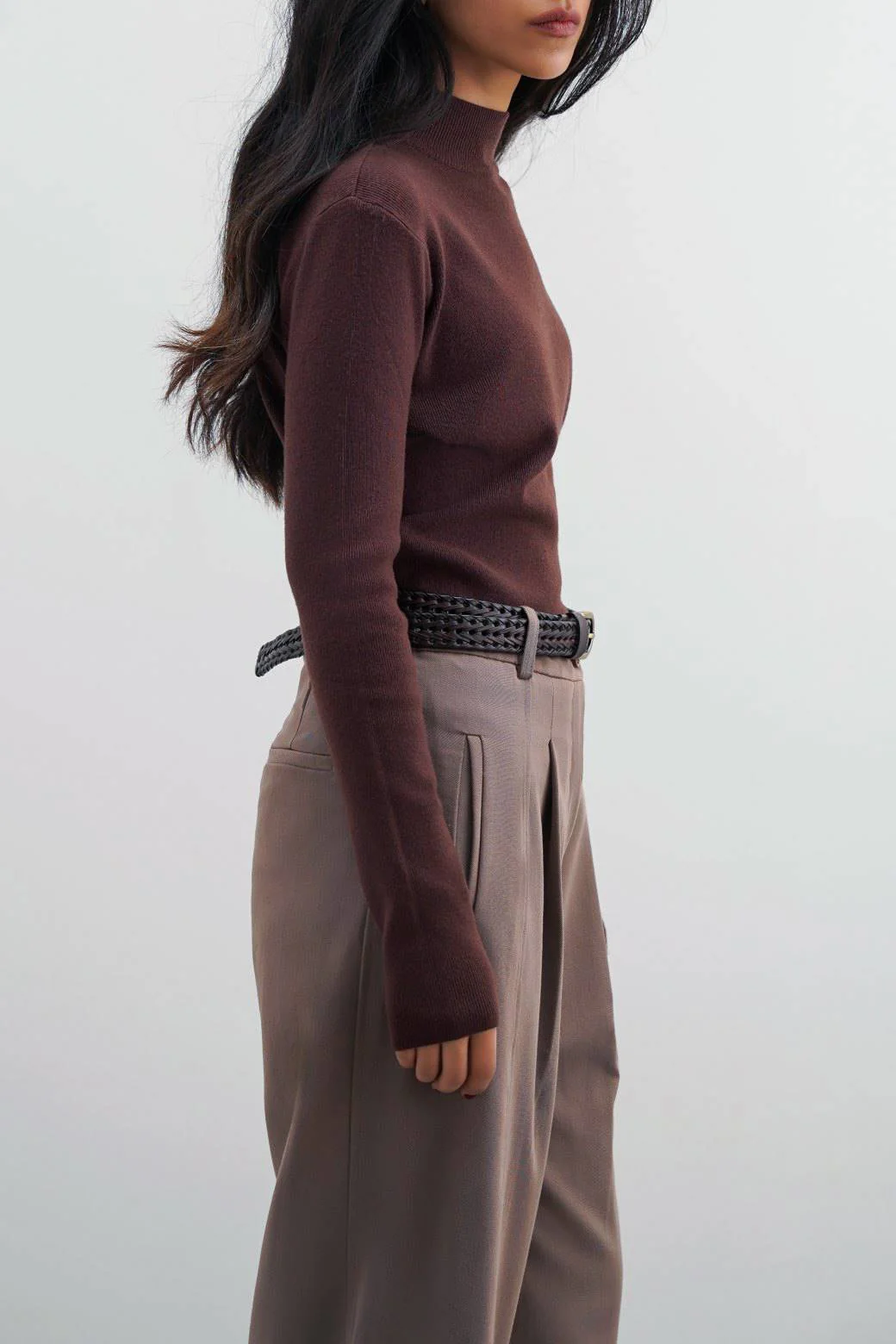 LUXURY HIGH CREW SWEATER - Image 6