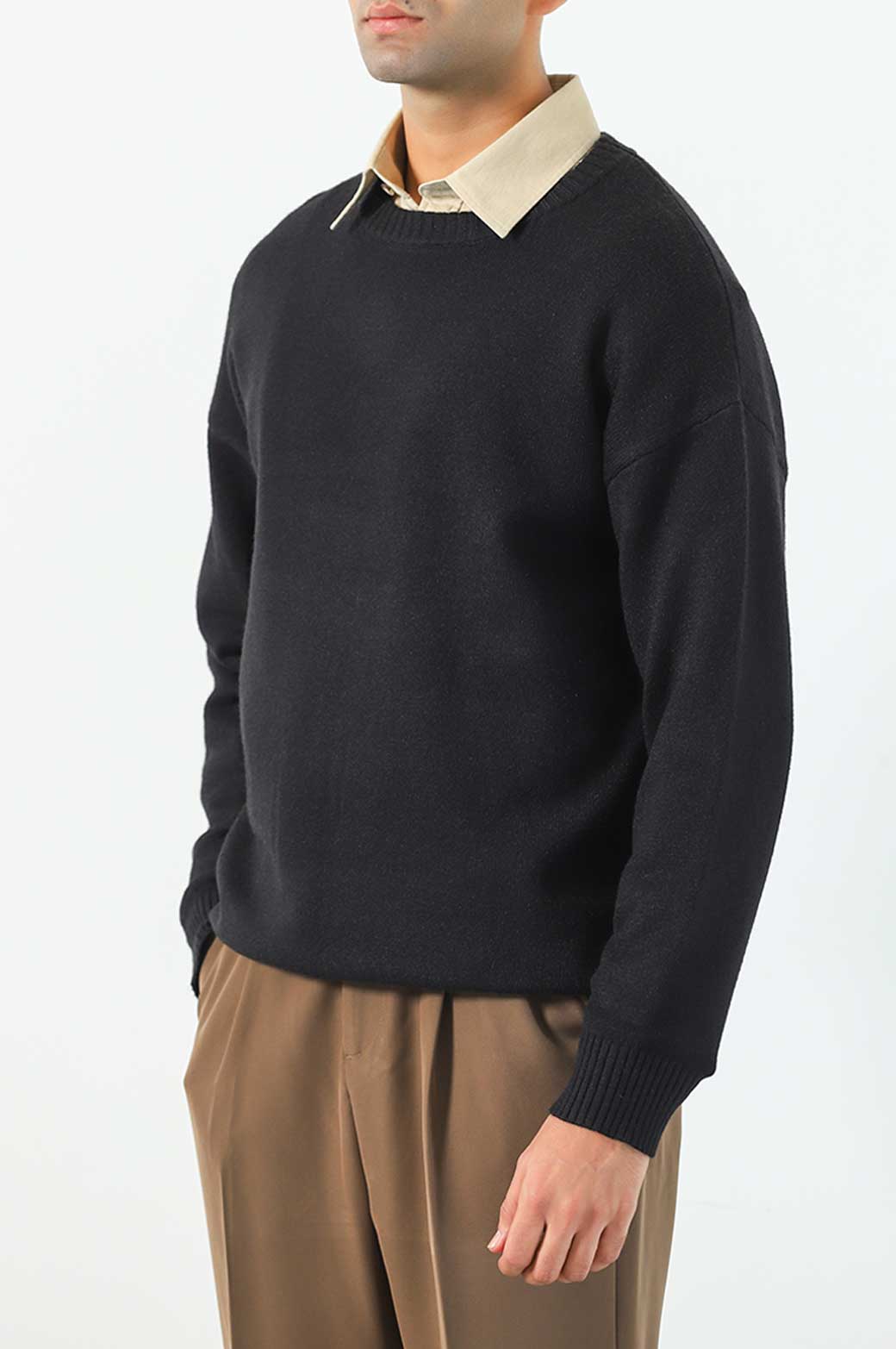 RELAXED CREW NECK SWEATER - Image 2