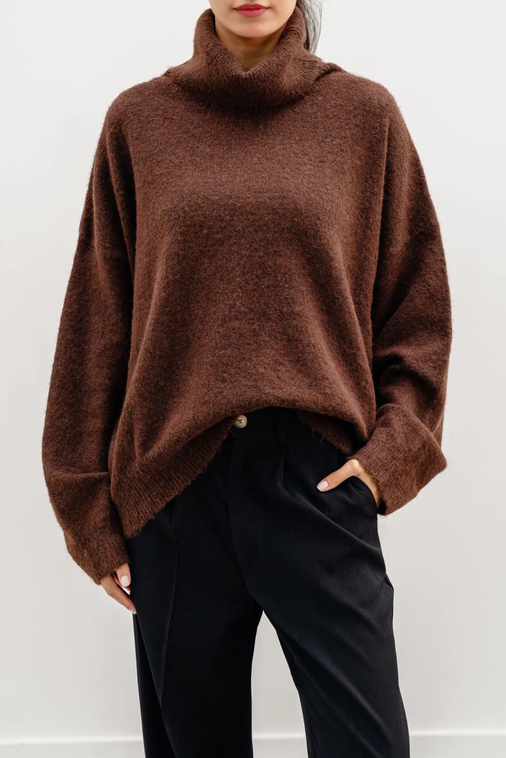 MANHATTAN HIGH NECK SWEATER - Image 4