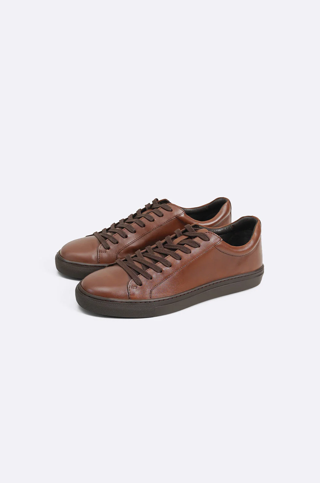 SLEEK LEATHER SNEAKERS - Image 5
