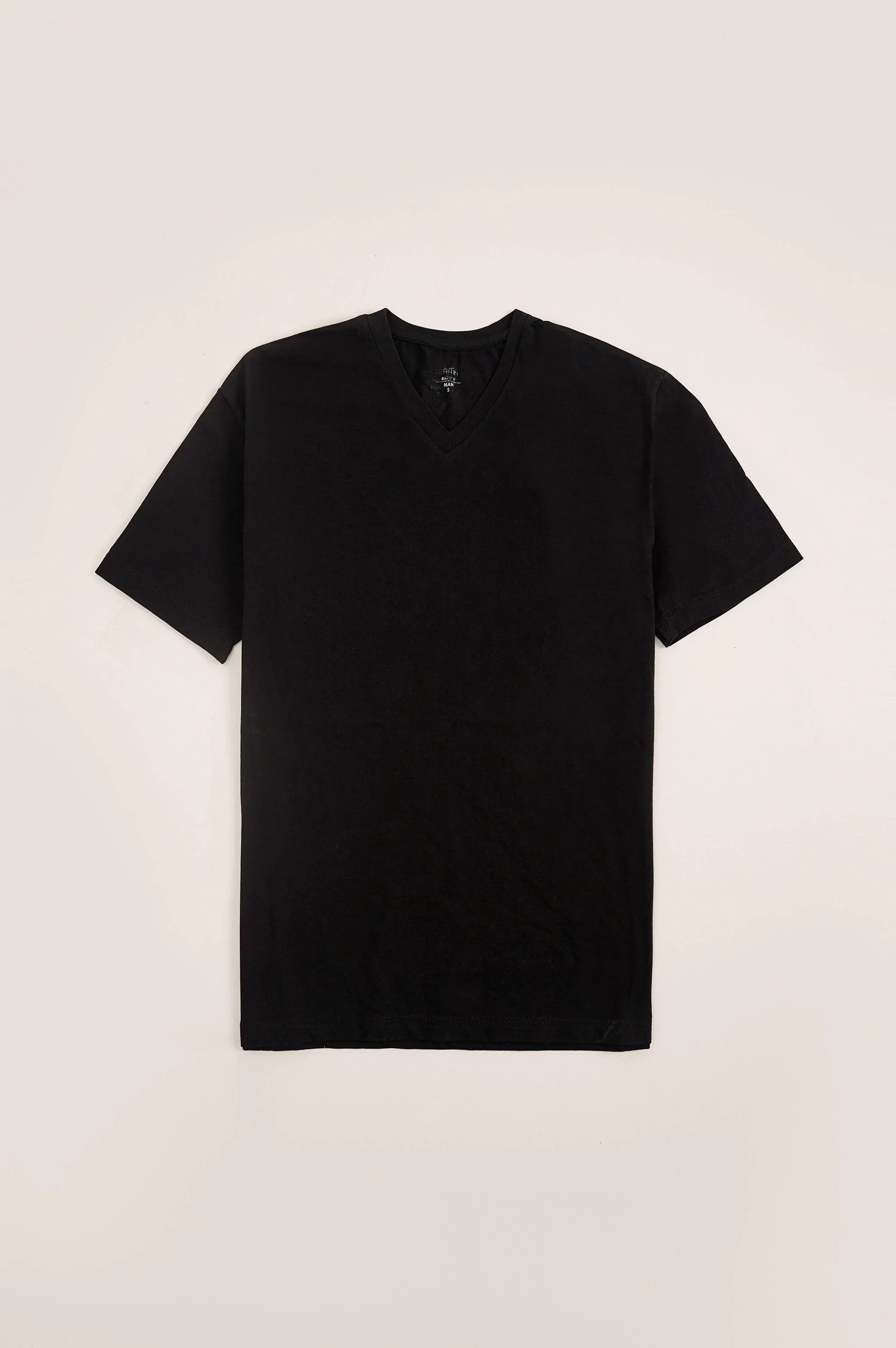 V NECK TEE