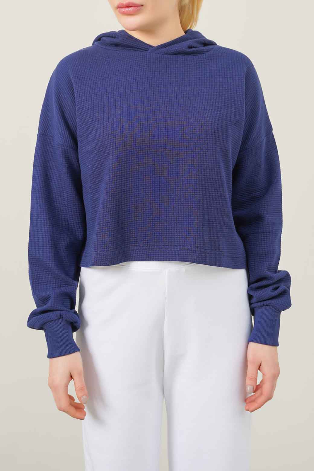 OVERSIZED CROPPED HOODIE
