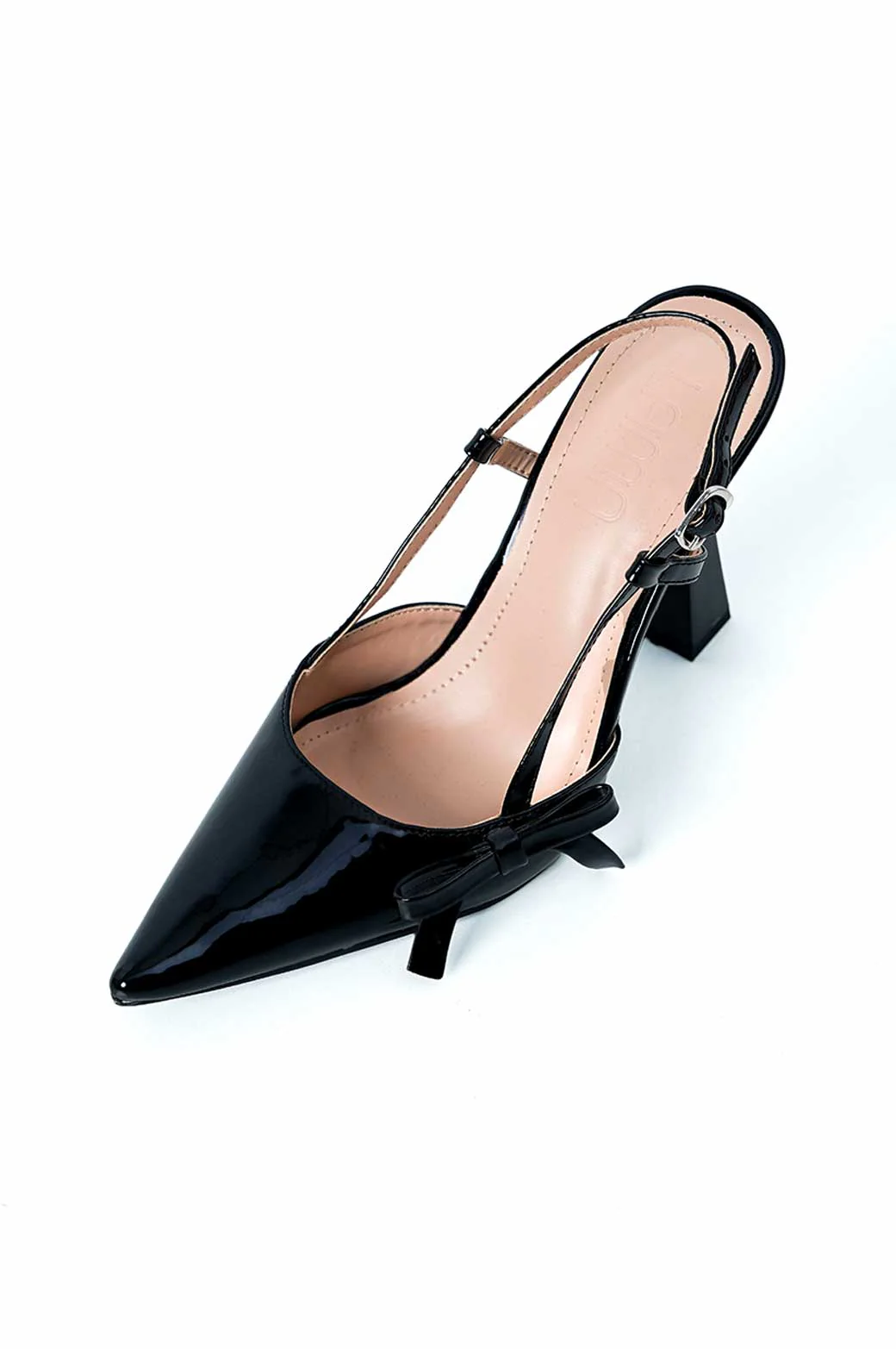 PATENT BOW SLINGBACK - Image 3
