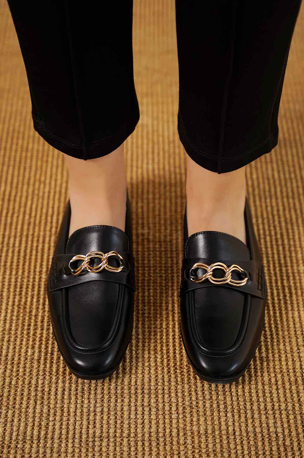 PLAIN CHAIN LOAFERS - Image 2