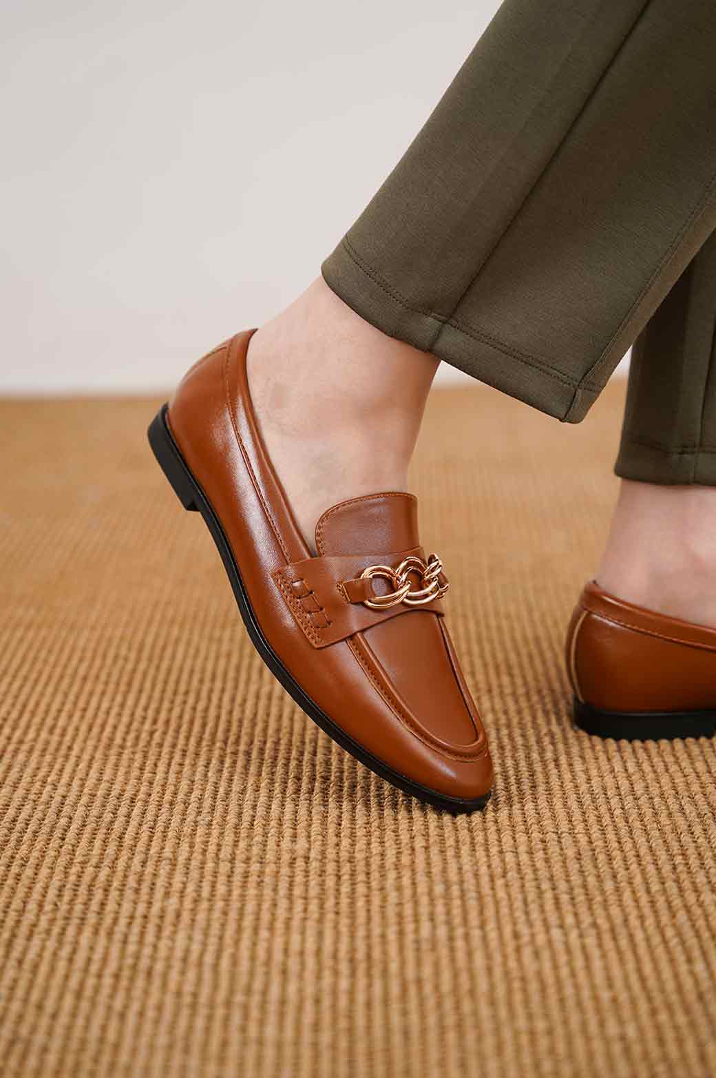 PLAIN CHAIN LOAFERS - Image 3