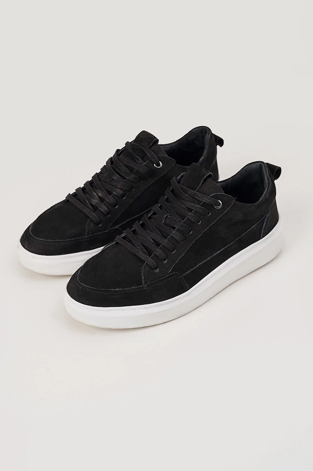 PLATFORM LEATHER SNEAKERS - Image 6