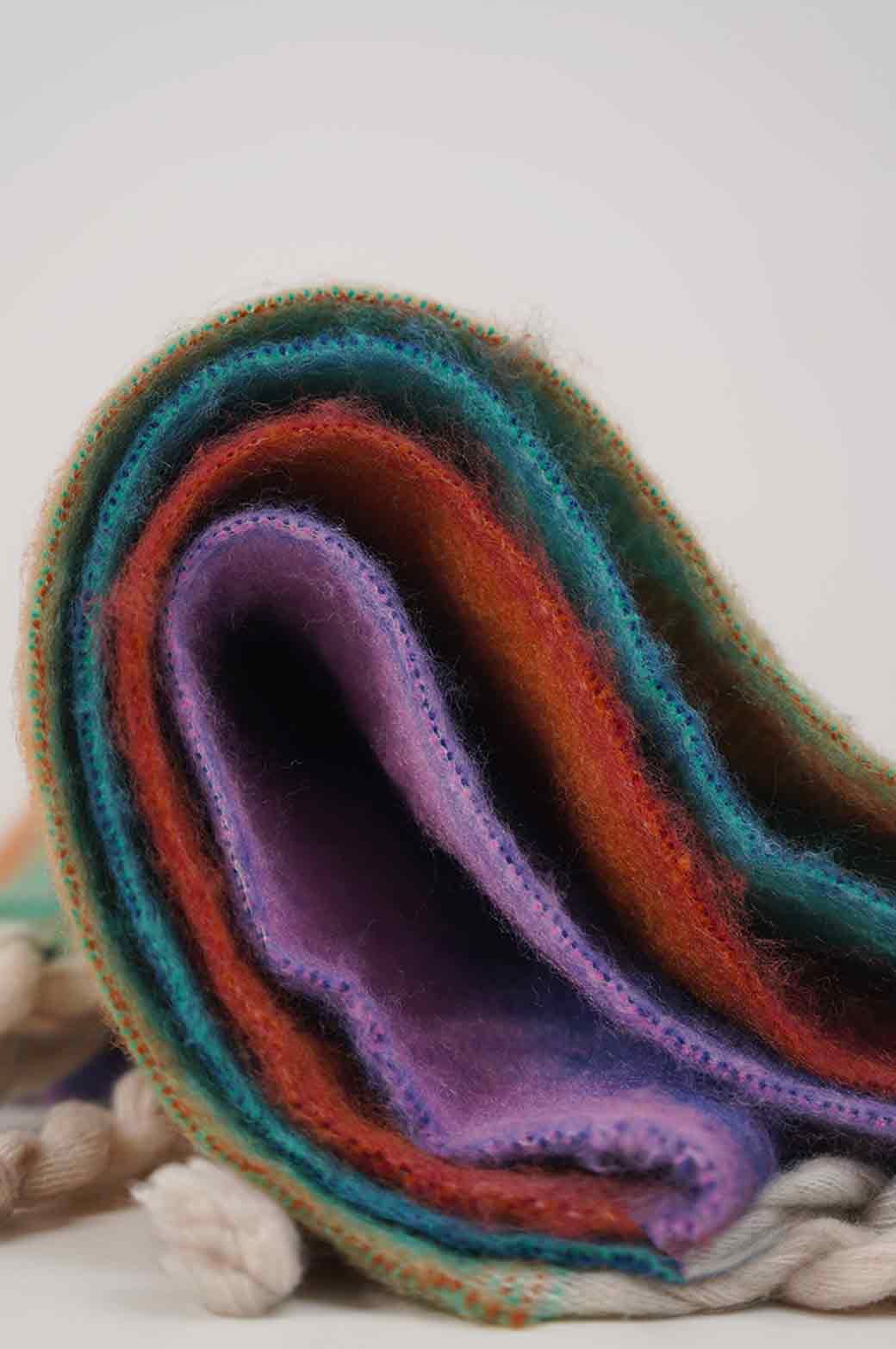PLUSH ABSTRACT SCARF - Image 3