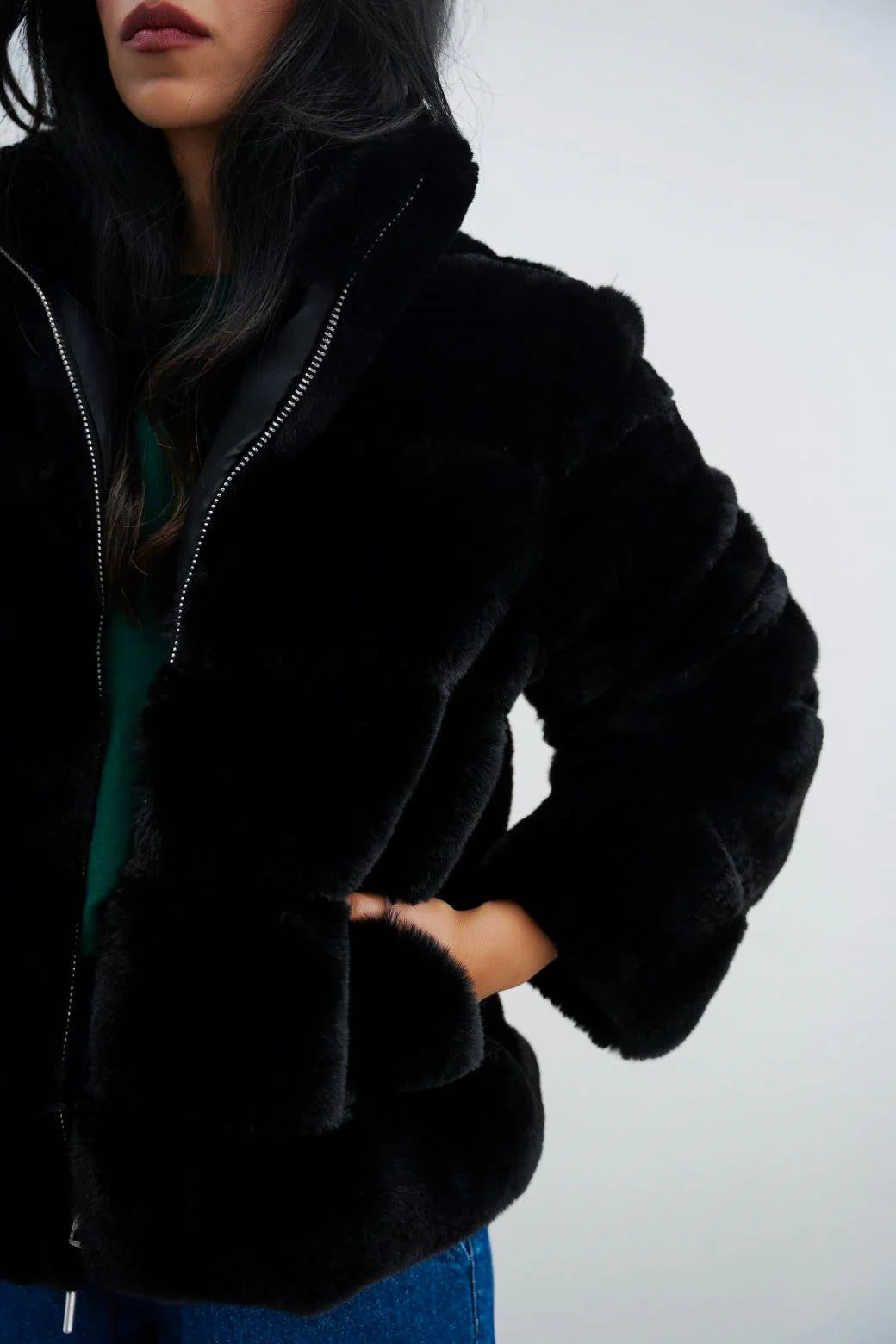 PLUSH FUR JACKET - Image 3