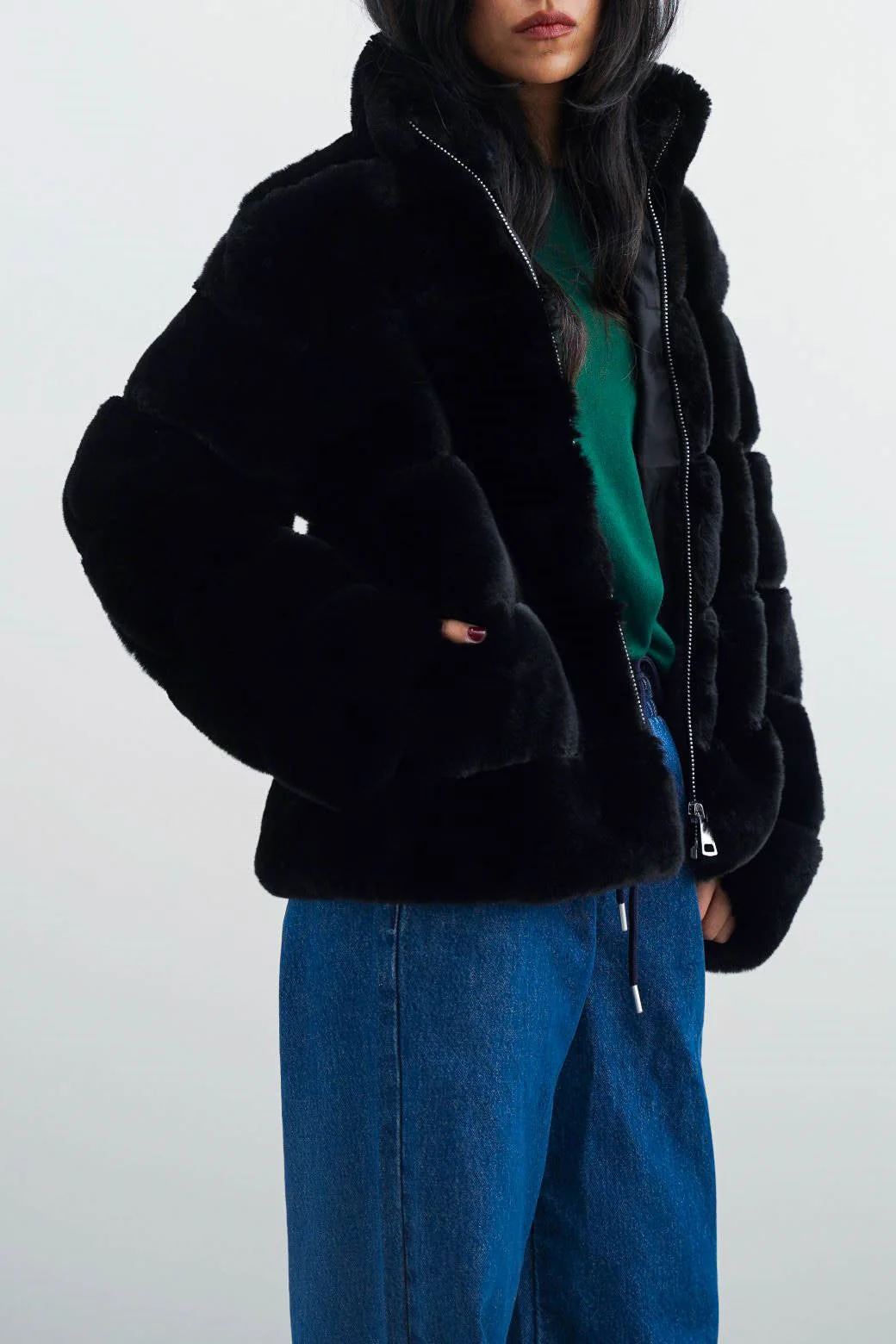 PLUSH FUR JACKET - Image 6