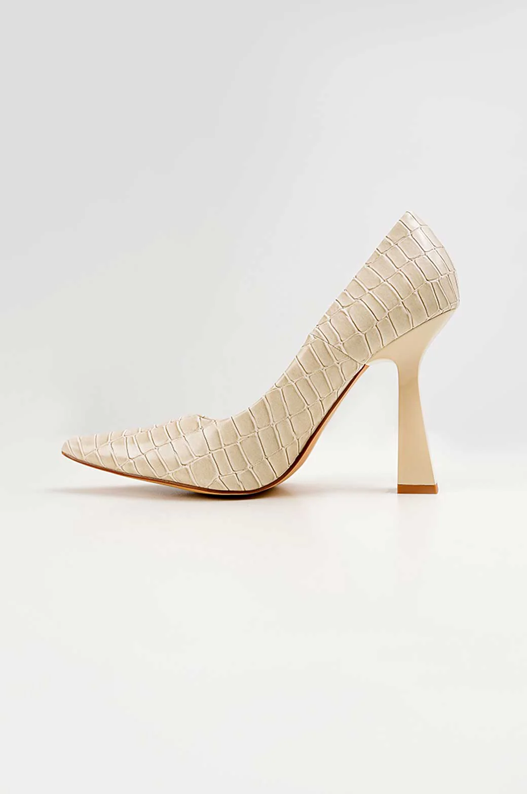 POINTED TEXTURED HEEL - Image 4