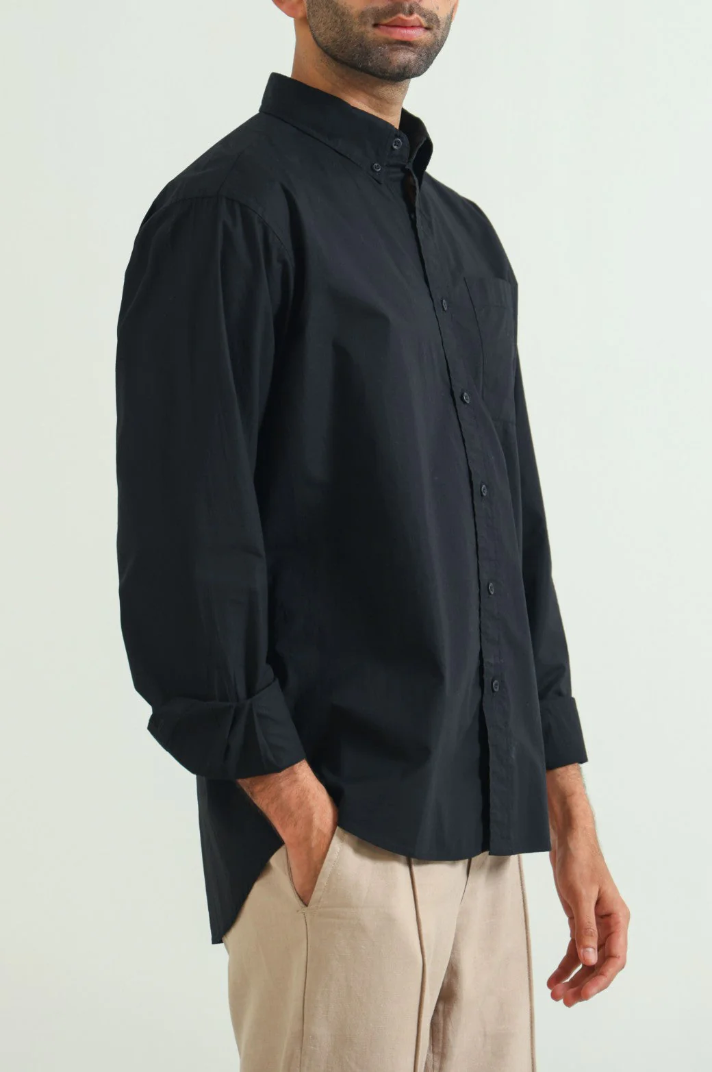 POPLIN POCKET SHIRT - Image 3