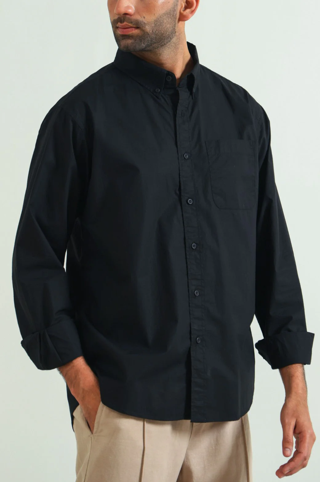 POPLIN POCKET SHIRT - Image 4