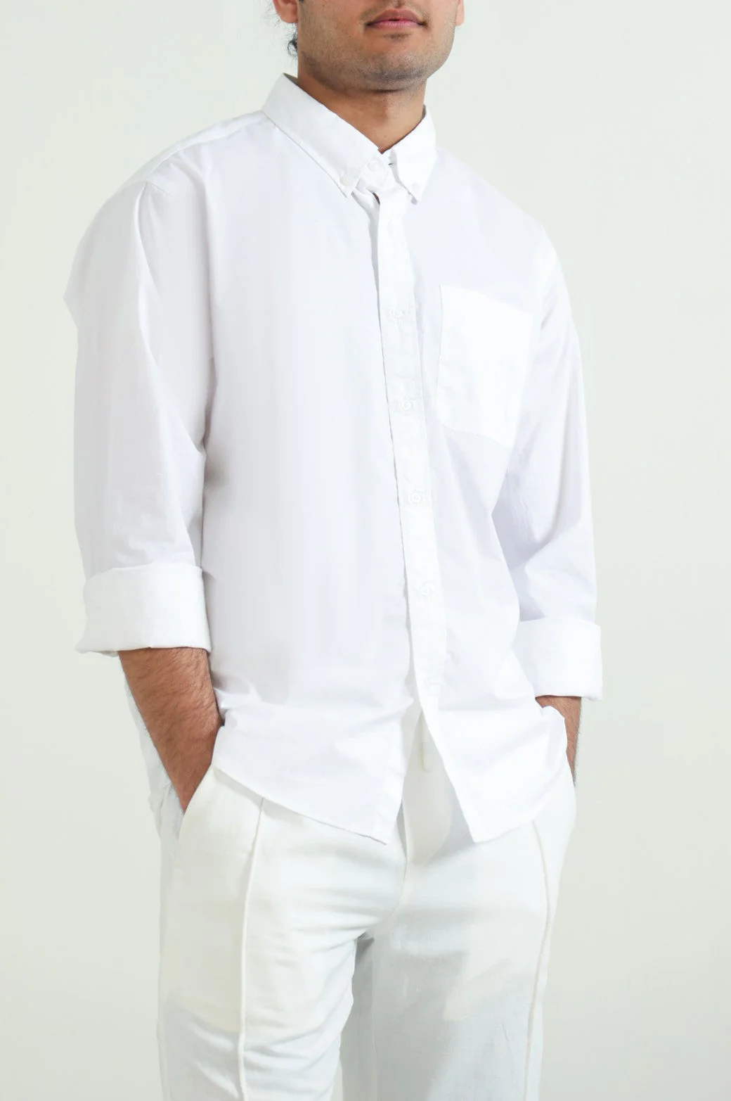 POPLIN POCKET SHIRT