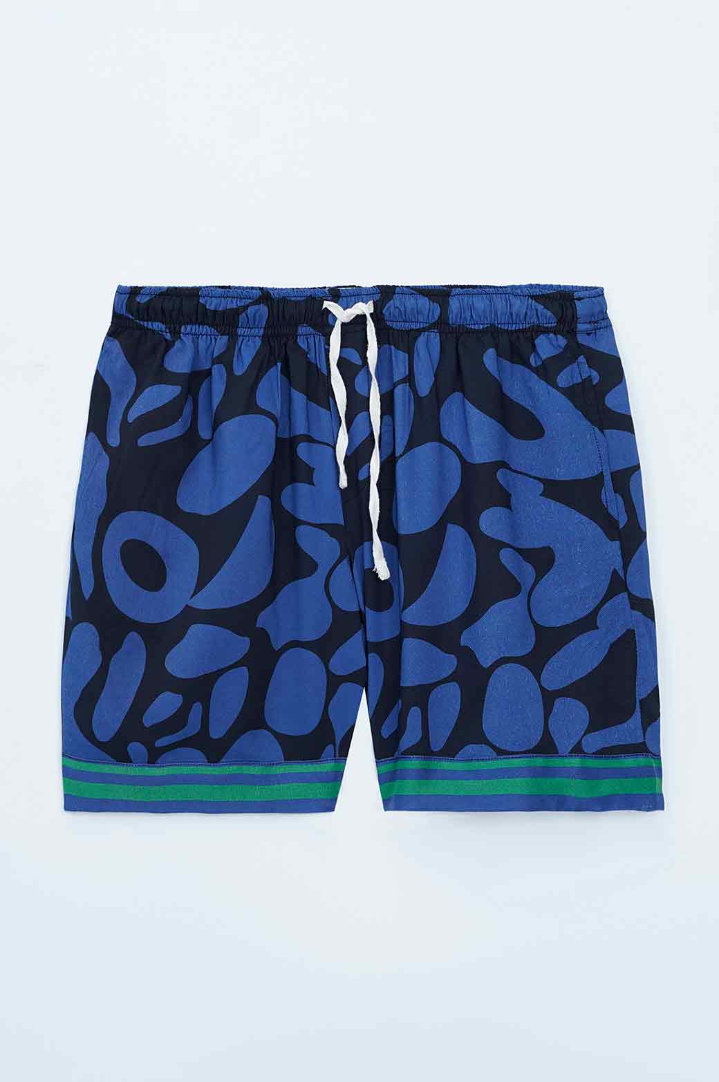 PRINTED DRAWSTRING SHORTS - Image 5