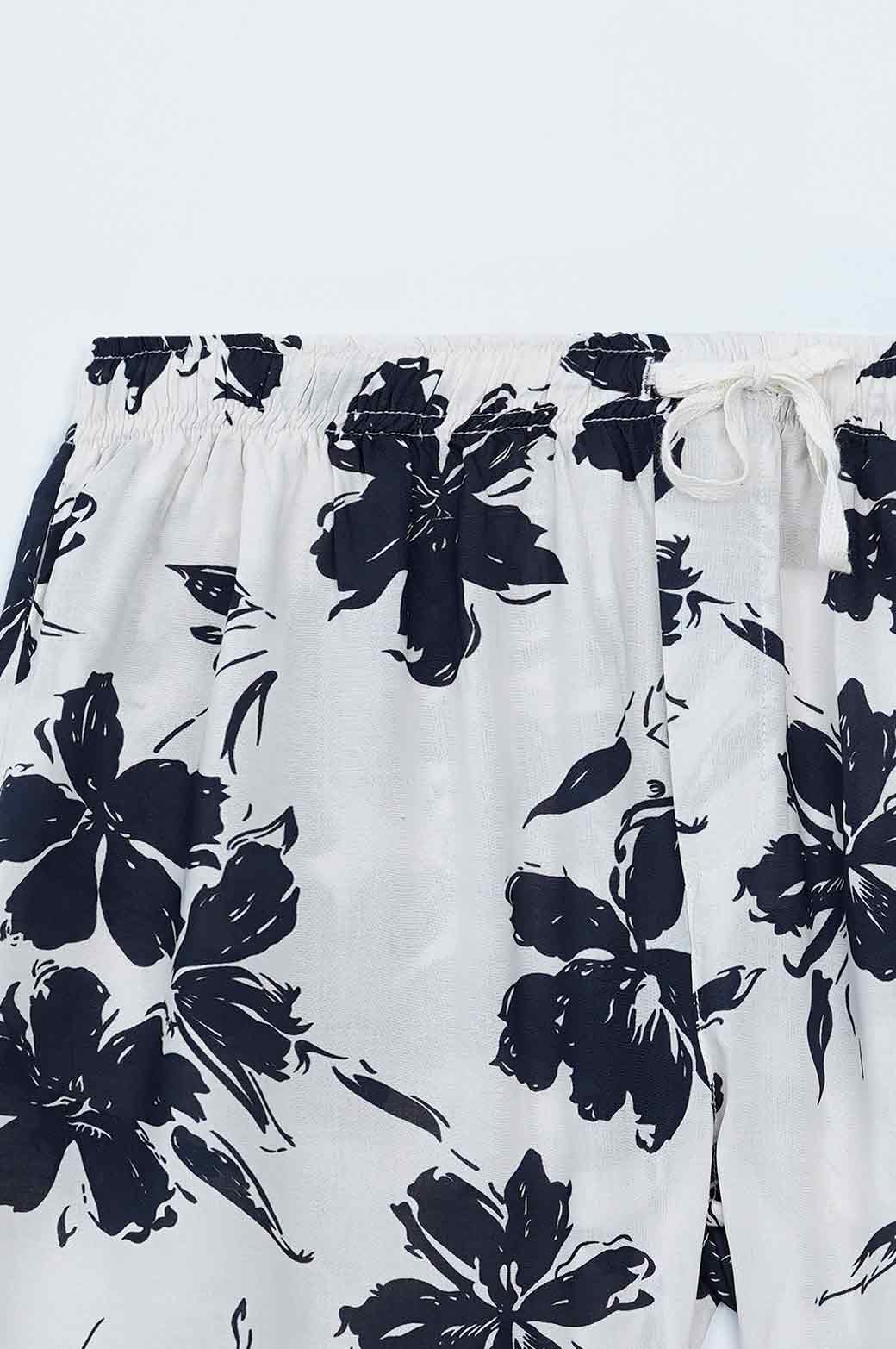 PRINTED DRAWSTRING SHORTS - Image 6