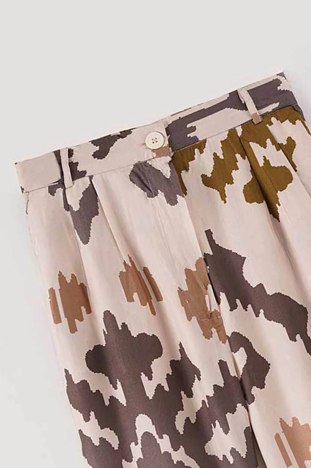 PRINTED STRAIGHT PANTS - Image 2