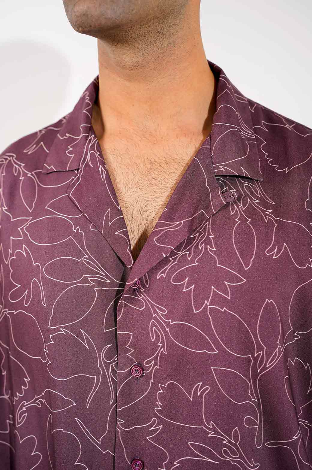 PRINTED SAFARI SHIRT - Image 2