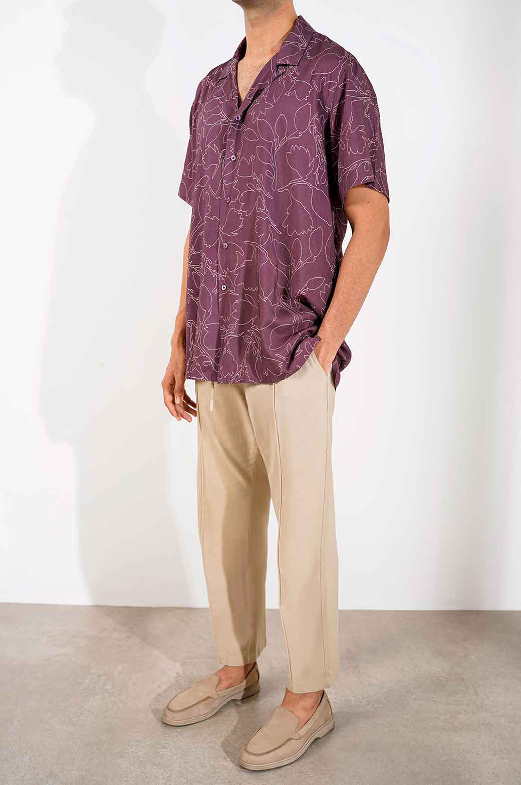 PRINTED SAFARI SHIRT - Image 4