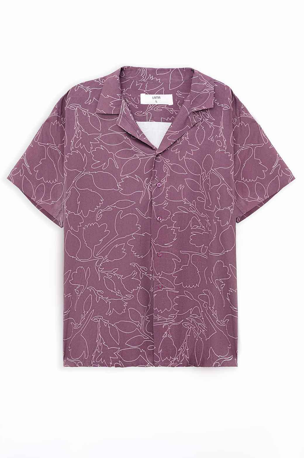 PRINTED SAFARI SHIRT - Image 5