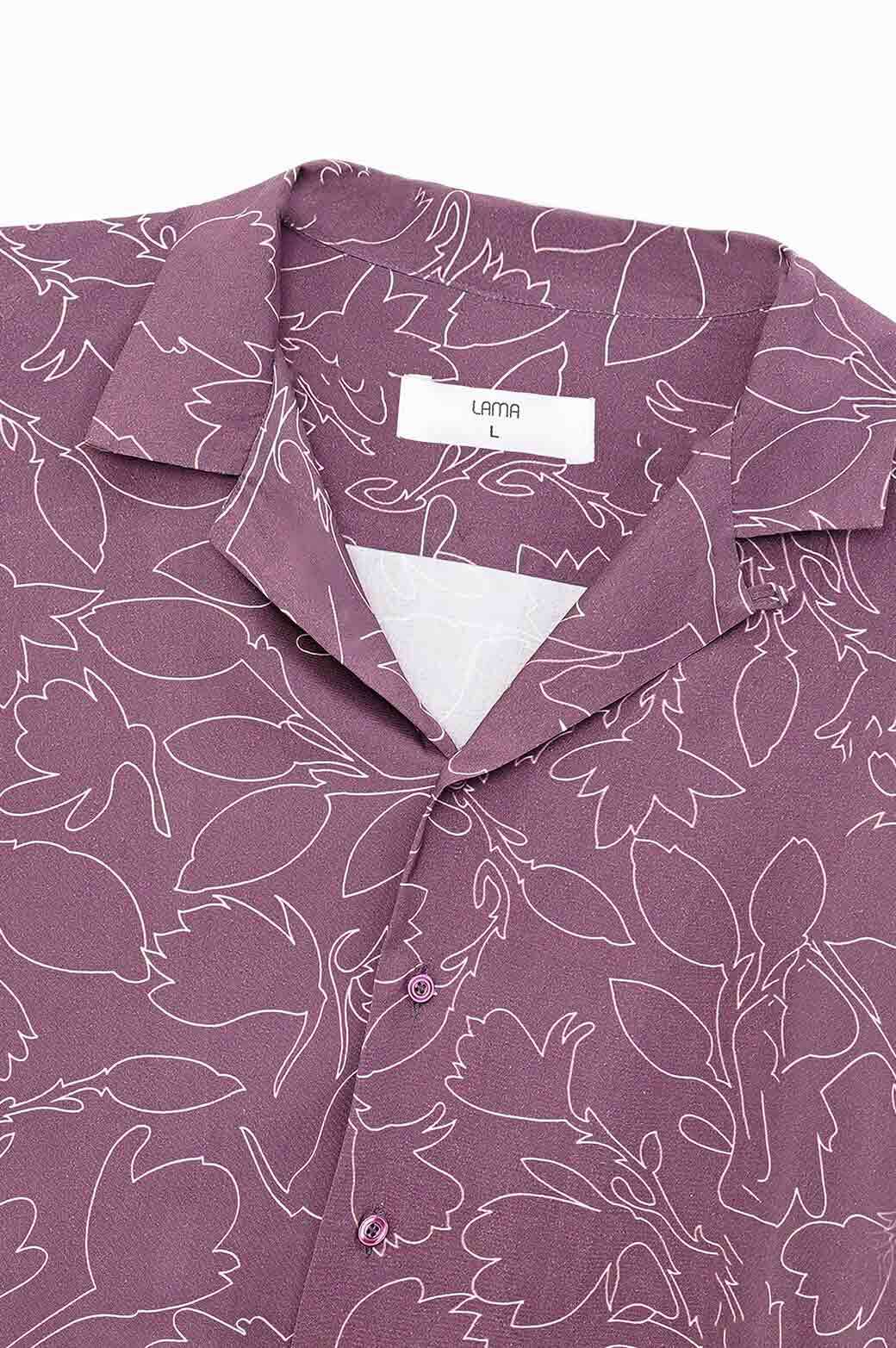 PRINTED SAFARI SHIRT - Image 6