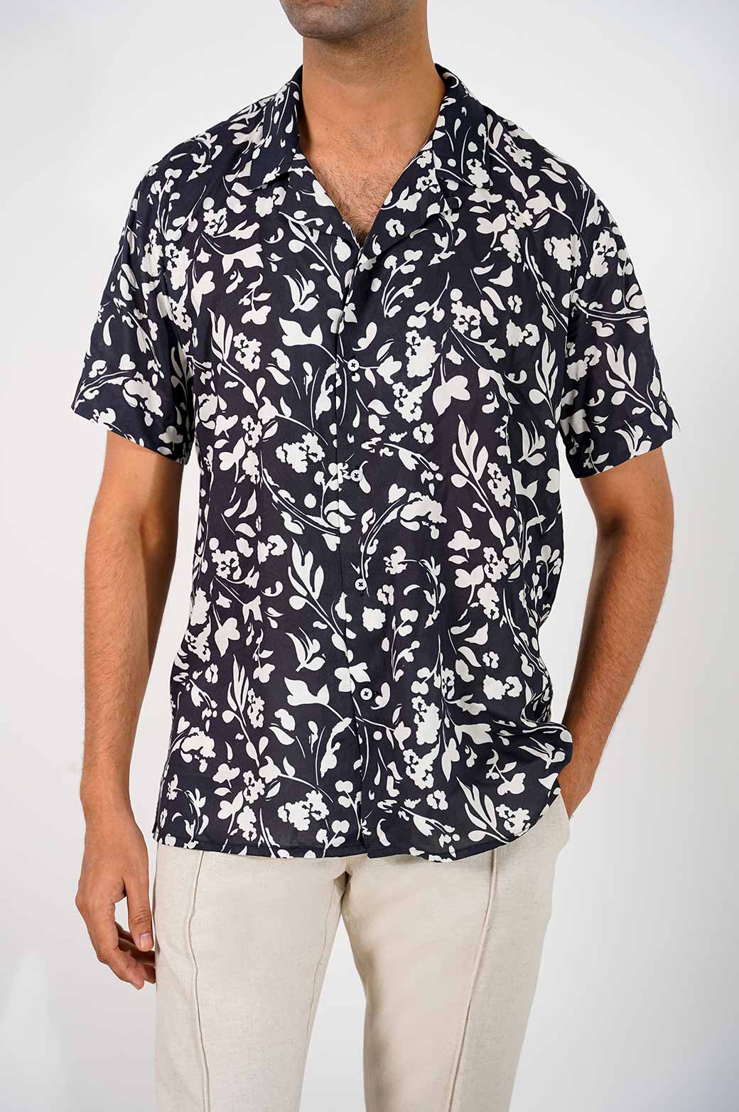 PRINTED SAFARI SHIRT - Image 2