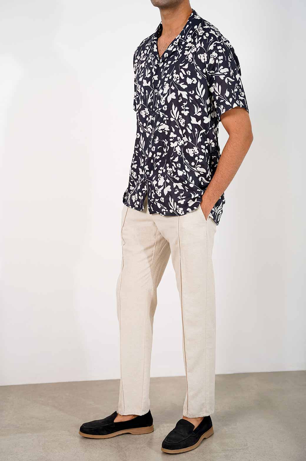 PRINTED SAFARI SHIRT - Image 3
