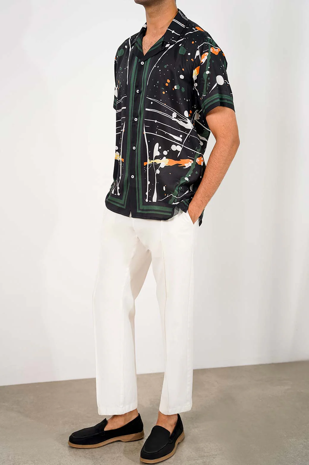 PRINTED SAFARI SHIRT - Image 4