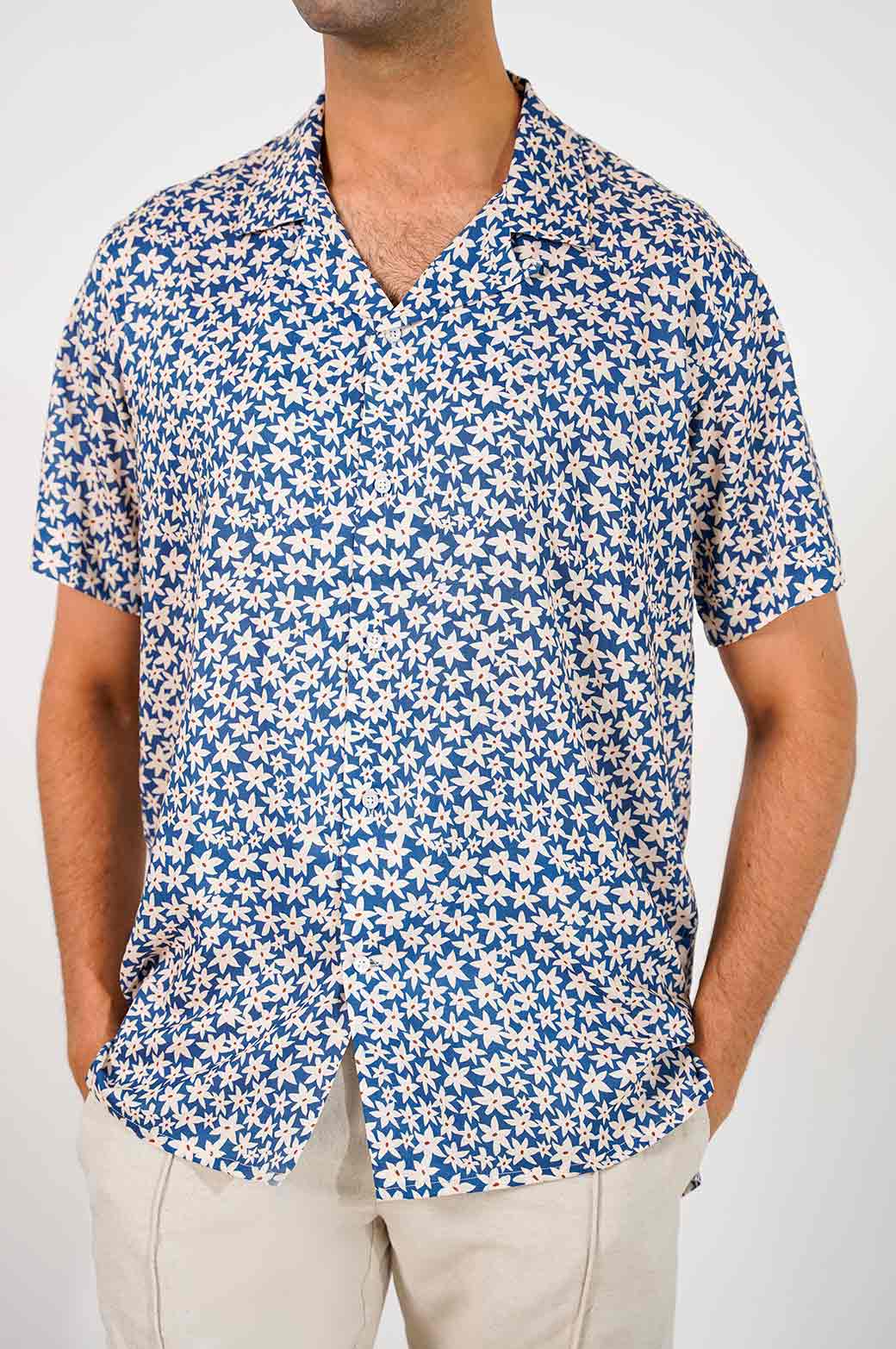 PRINTED SAFARI SHIRT - Image 2