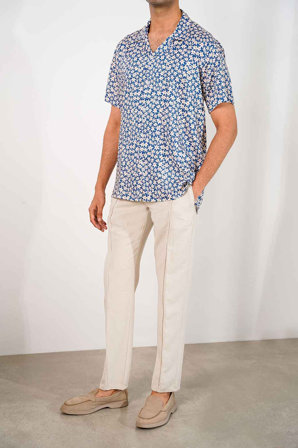 PRINTED SAFARI SHIRT - Image 3