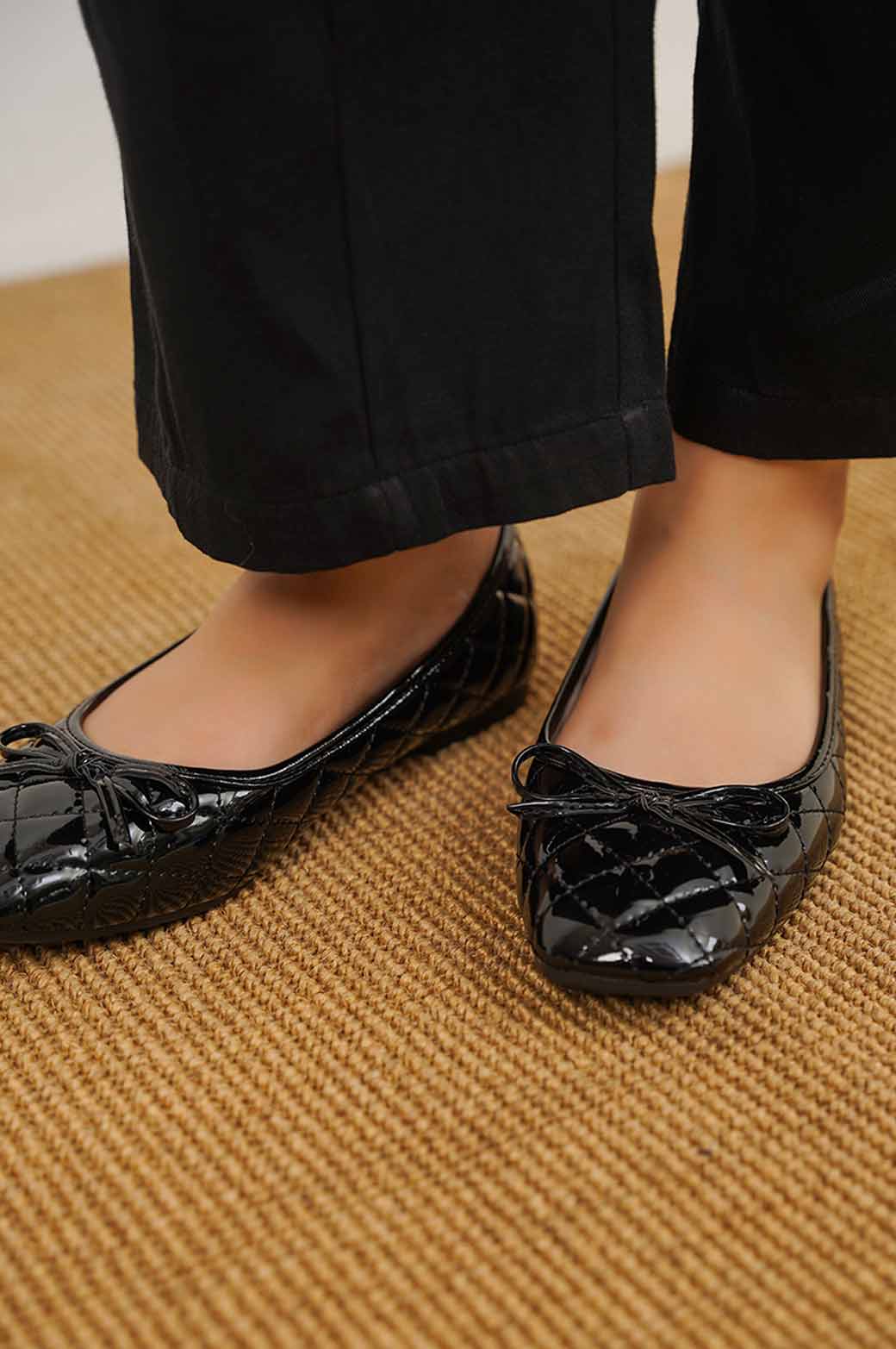 QUILTED BALLET PUMPS - Image 3