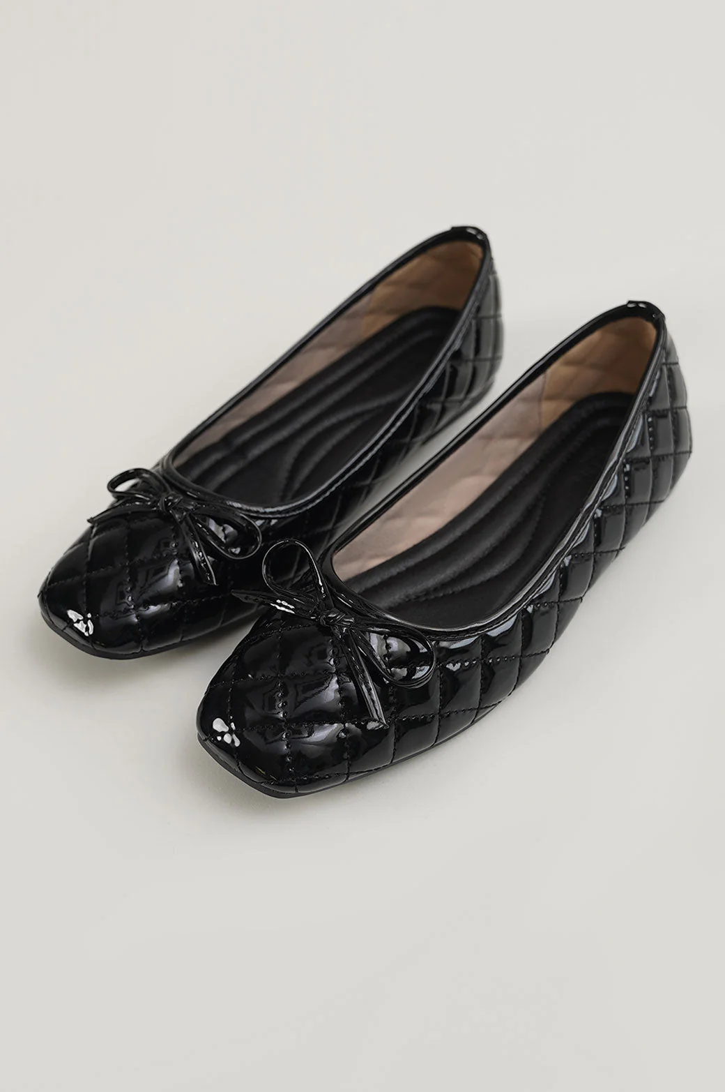 QUILTED BALLET PUMPS - Image 5