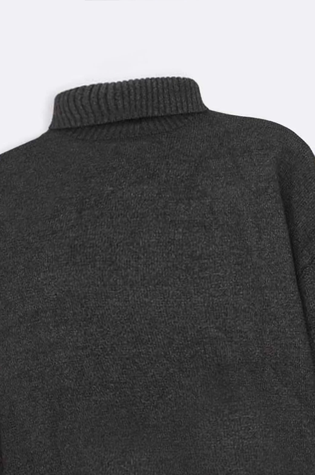 RELAXED HIGH NECK SWEATER - Image 6