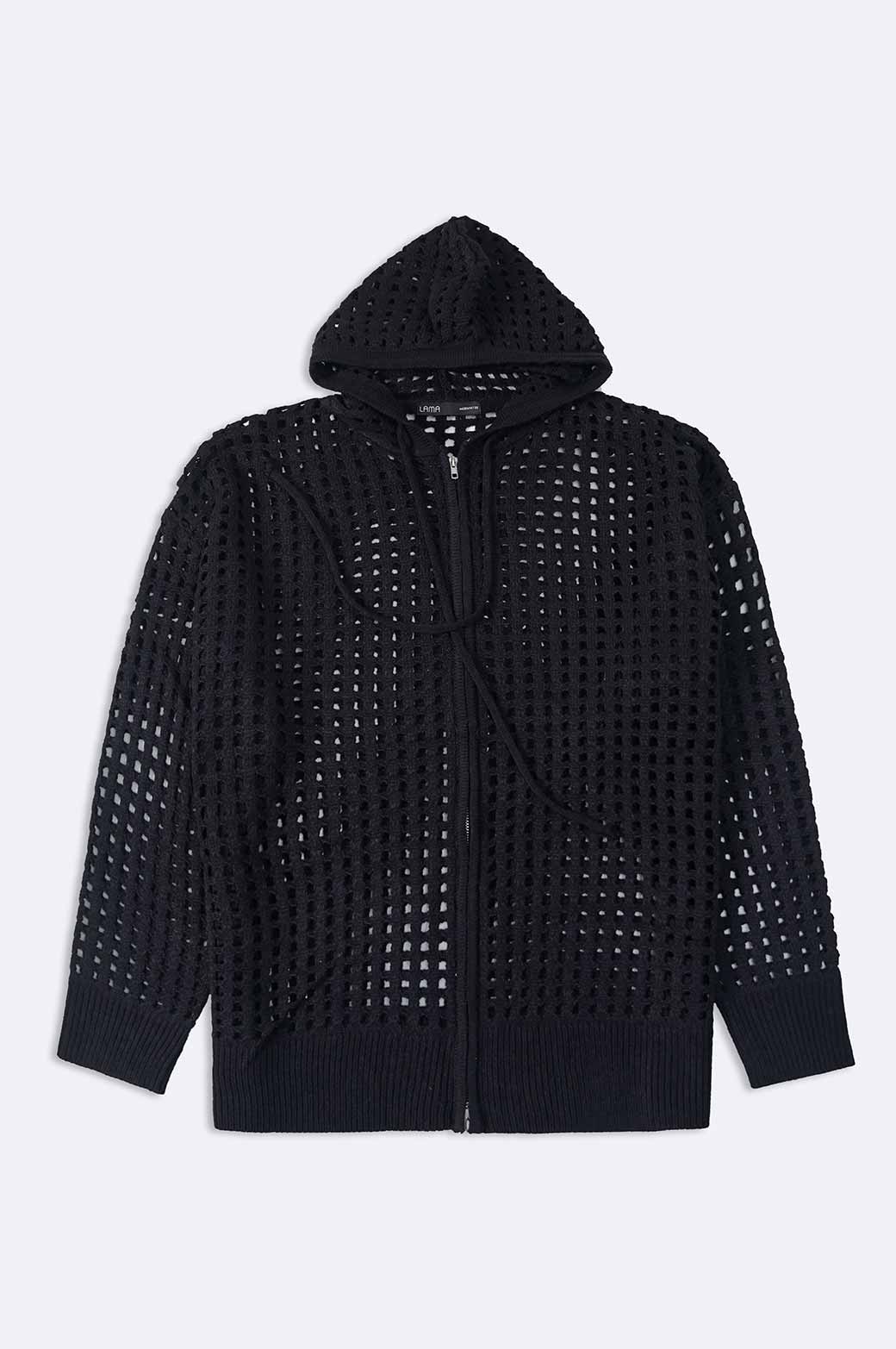 RELAXED MESH SWEATER - Image 5