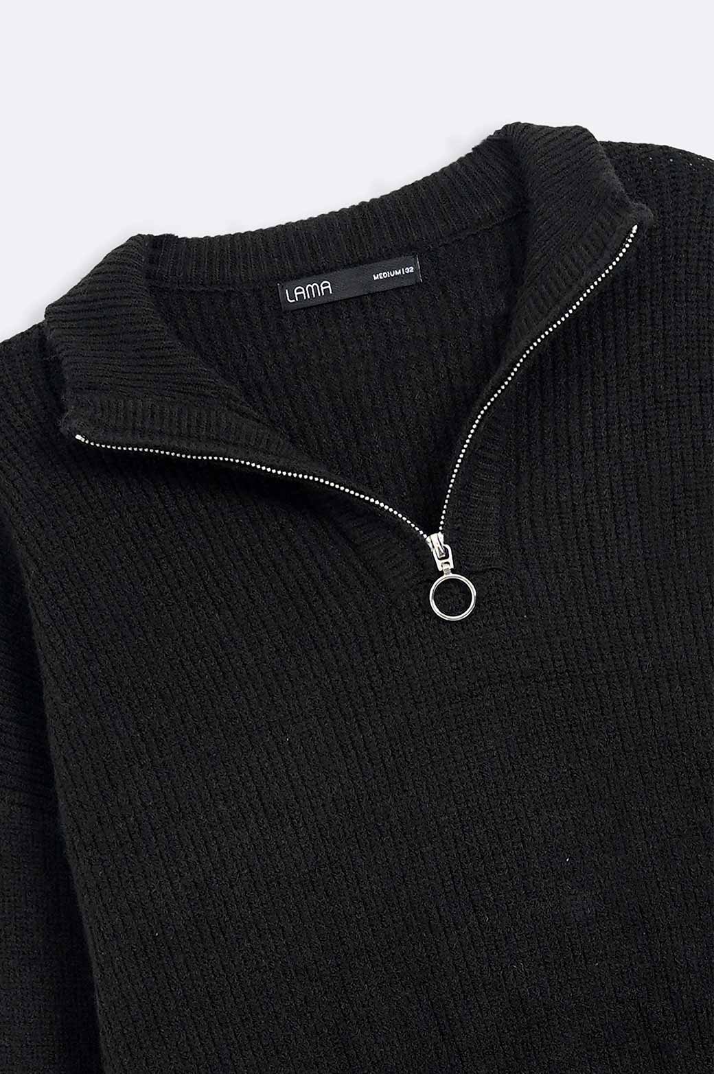 RELAXED MOCKNECK SWEATER - Image 6