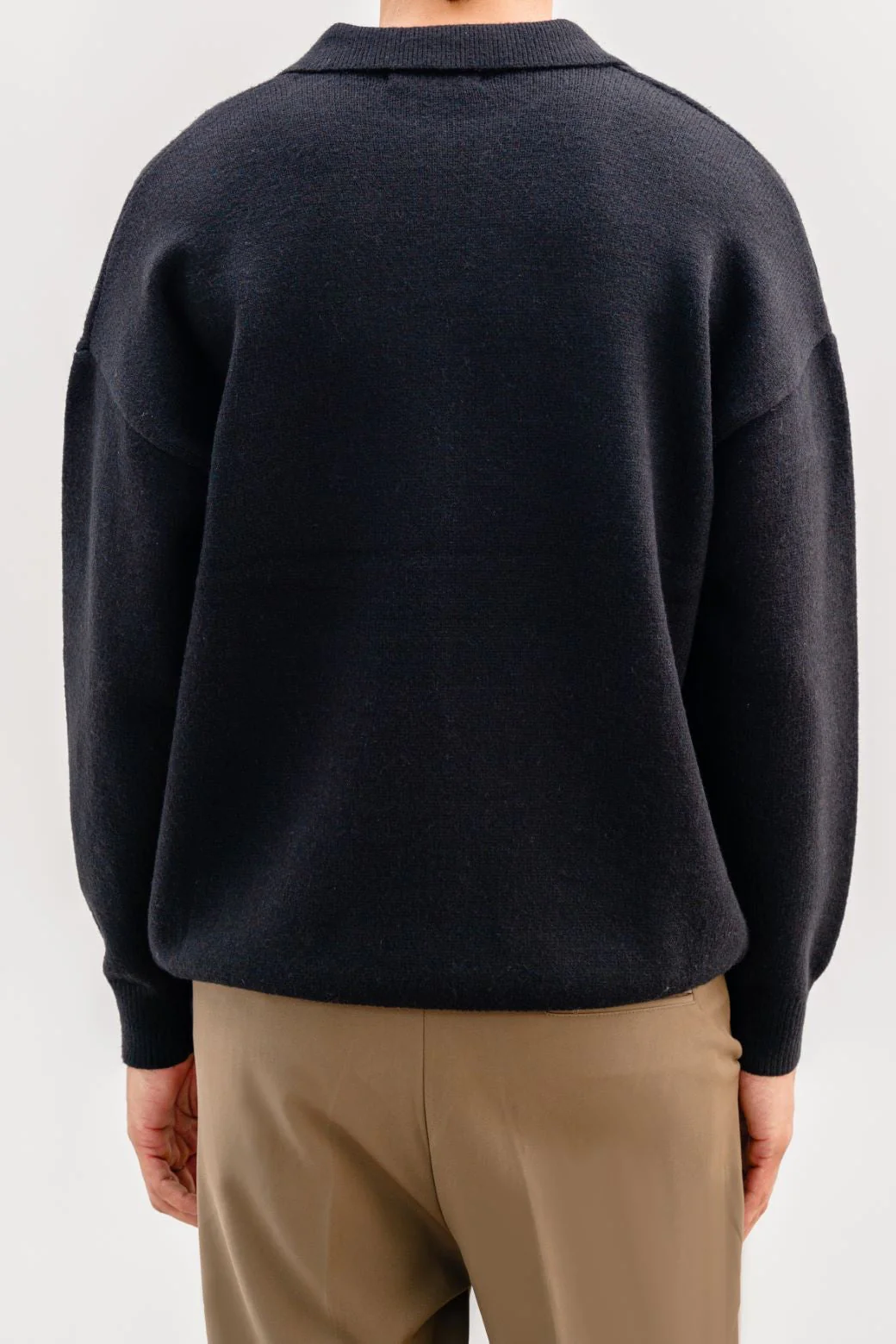 RELAXED POLO SWEATER - Image 5