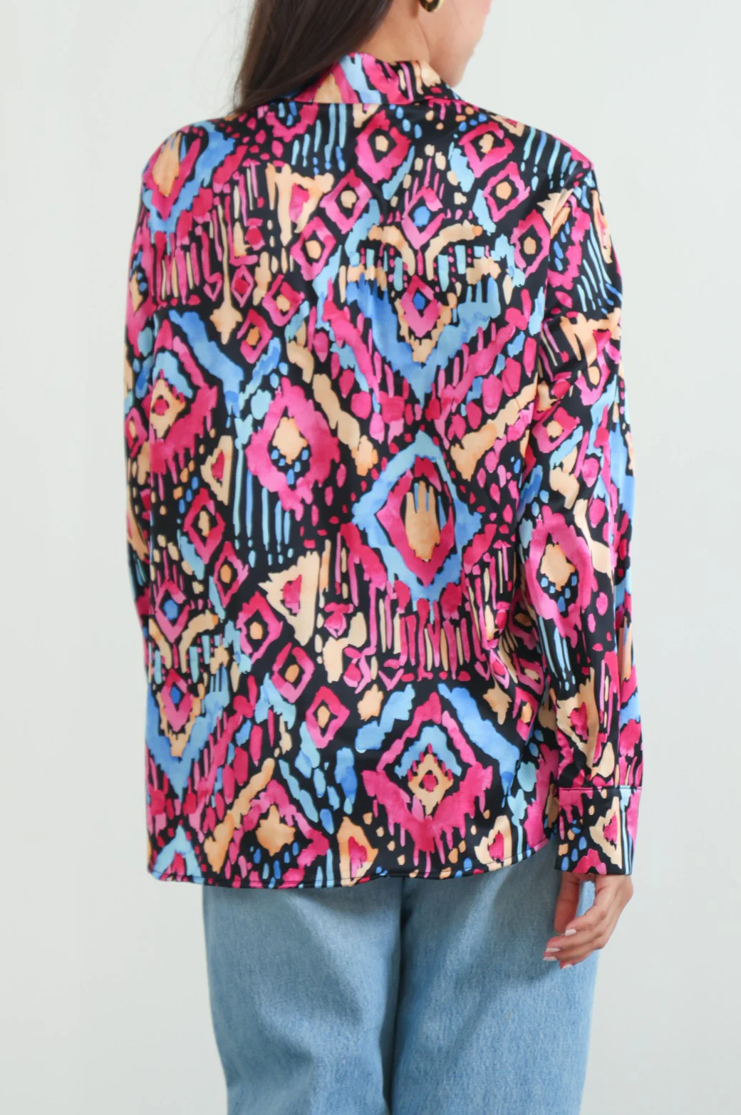 RETRO SILK BUTTON DOWN - Image 3