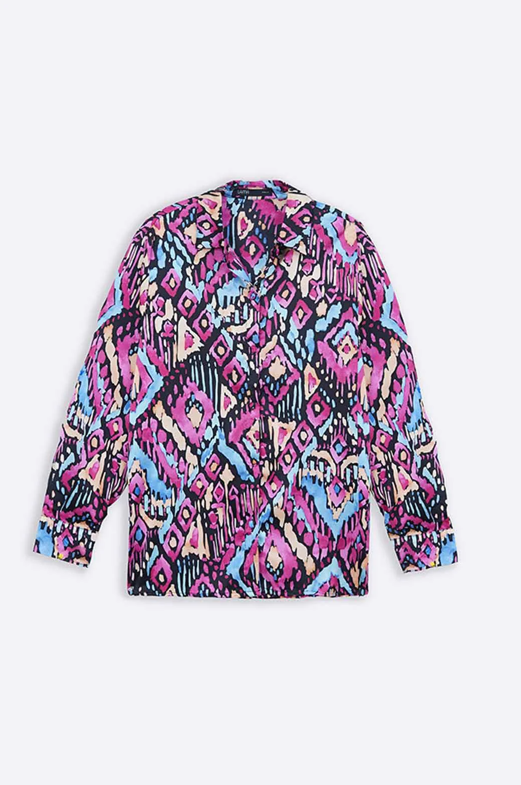 RETRO SILK BUTTON DOWN - Image 6