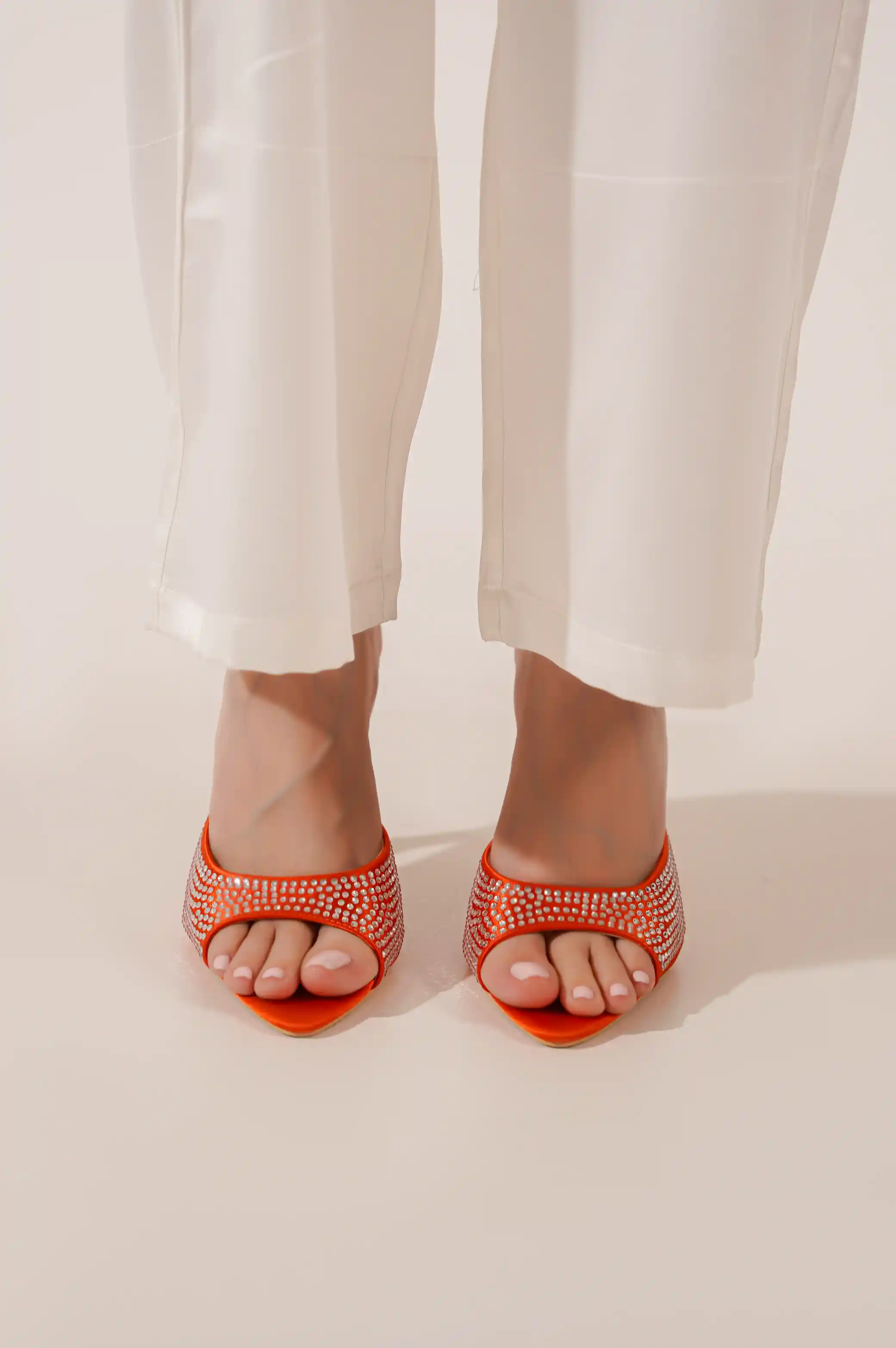 RHINESTONE RAZOR HEELS - Image 3