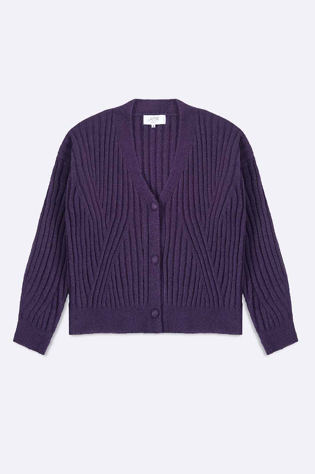 RIBBED CARDIGAN - Image 5