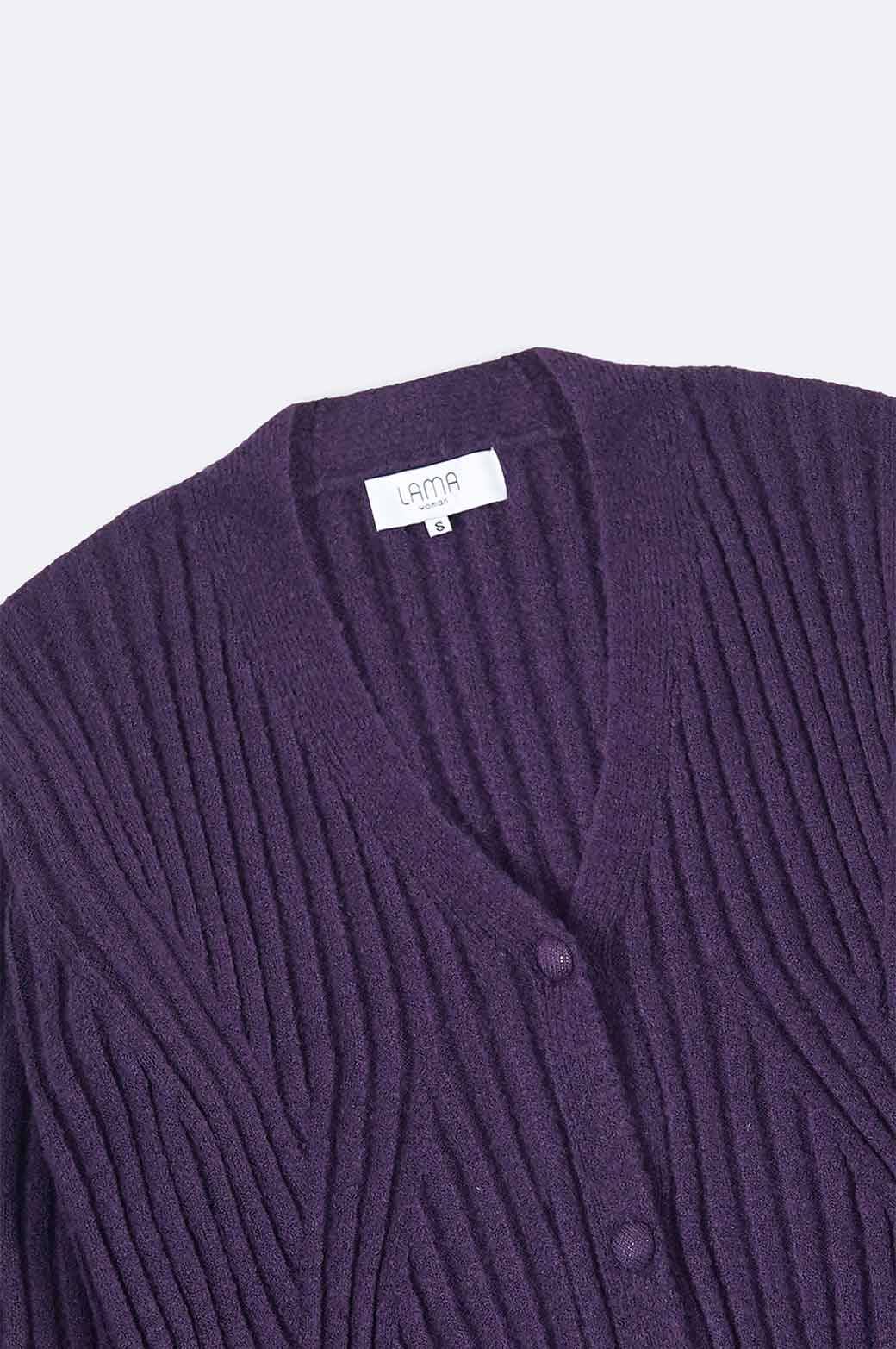 RIBBED CARDIGAN - Image 6