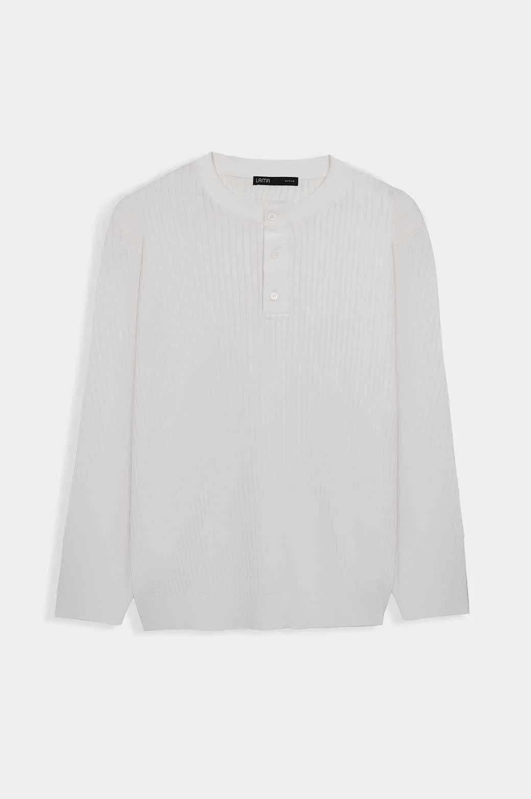 RIBBED HENLEY - Image 2