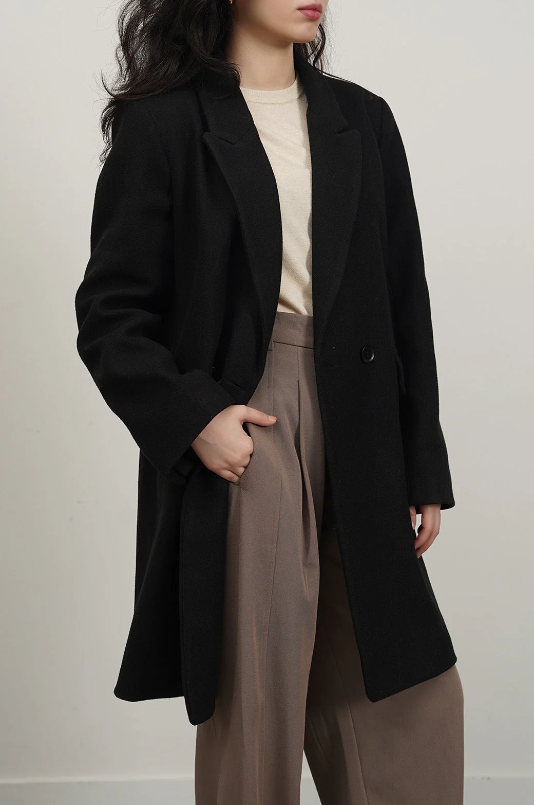 RIZA DOUBLE BREASTED COAT