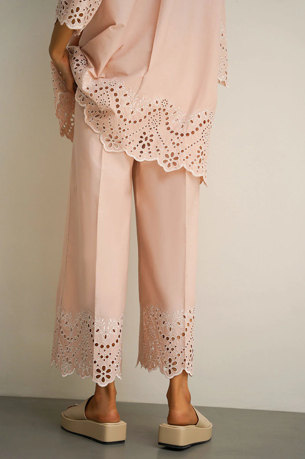 SCHIFFLI DRAWSTRING CULOTTES - Image 3