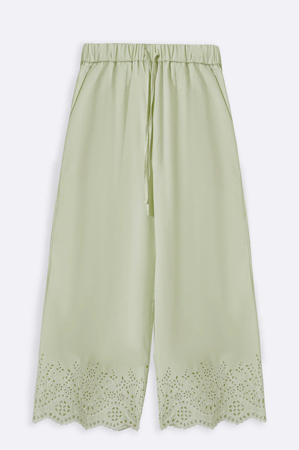 SCHIFFLI DRAWSTRING CULOTTES - Image 5