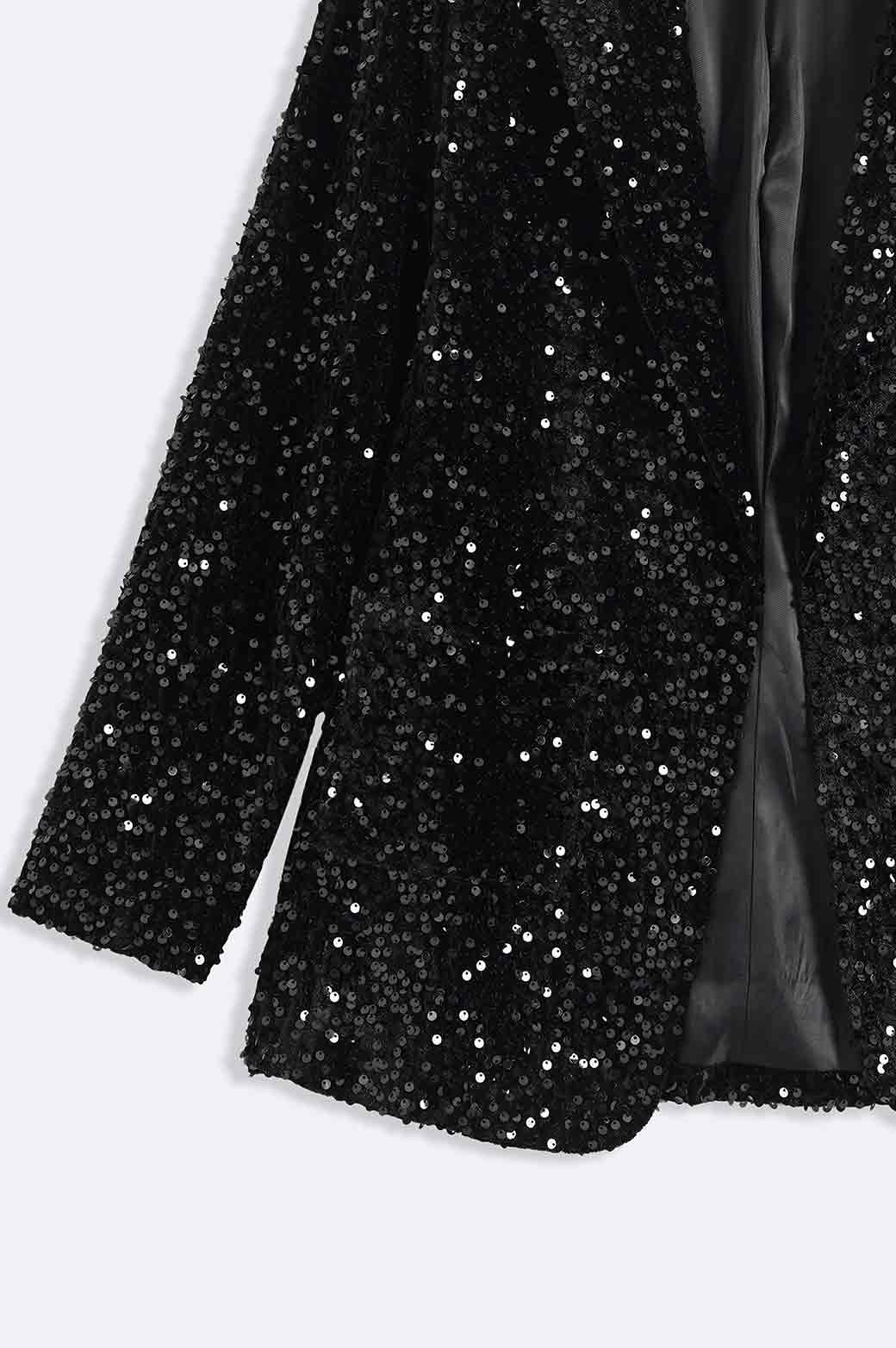 SEQUINNED EVENING BLAZER - Image 4
