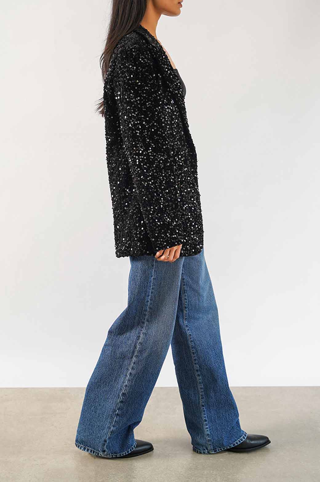 SEQUINNED EVENING BLAZER - Image 5