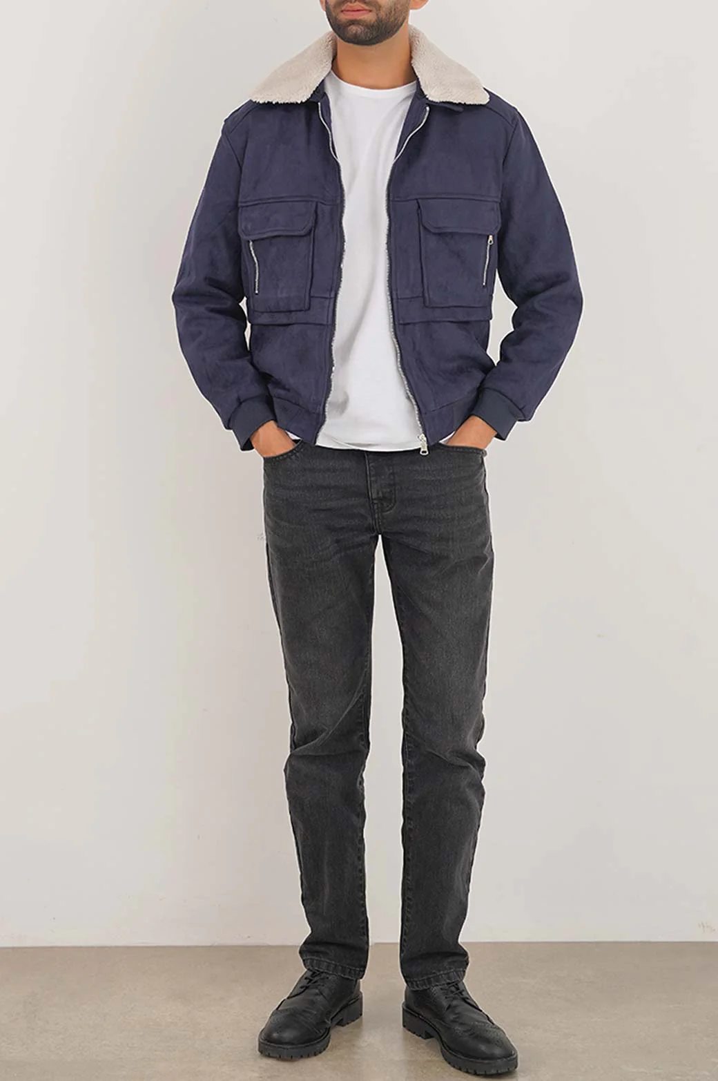SHERPA SUEDE JACKET