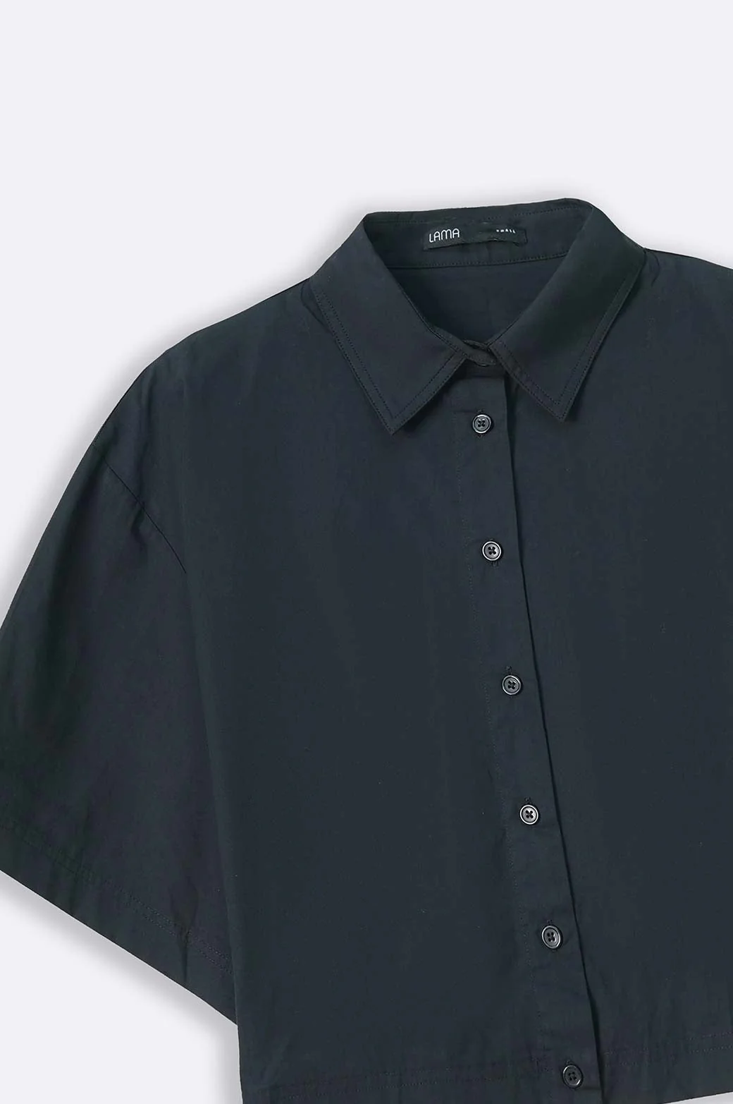 SHORT SHIRT WITH STRETCHY BACK - Image 7